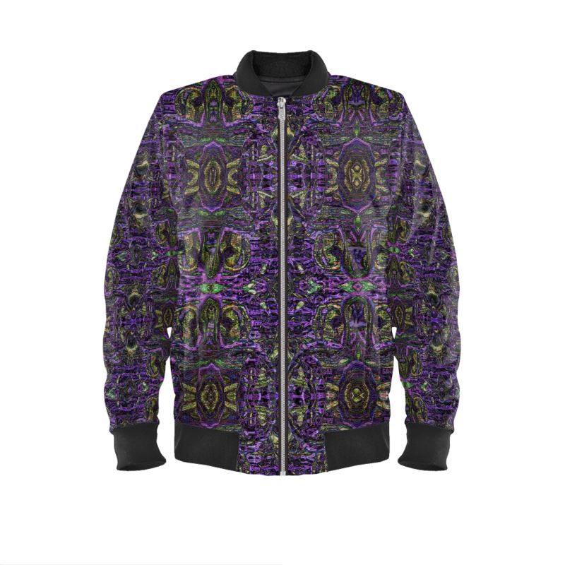 Reversible Silk Bomber Jacket (His/Virilis)(Pure Candy Purple Logo@Alchemic) RJSTHs2025 RJS