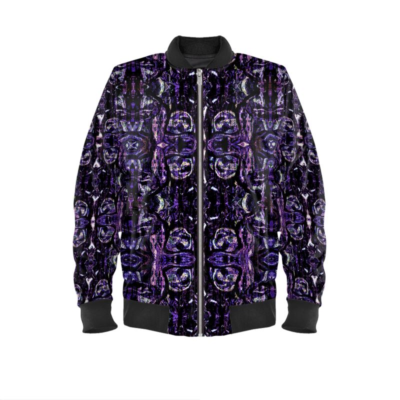 Reversible Silk Bomber Jacket (His/Virilis)(Pure Candy Purple Logo@Alchemic) RJSTHs2025 RJS