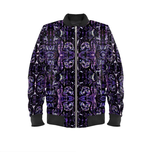 Reversible Silk Bomber Jacket (His/Virilis)(Pure Candy Purple Logo@Alchemic) RJSTHs2025 RJS