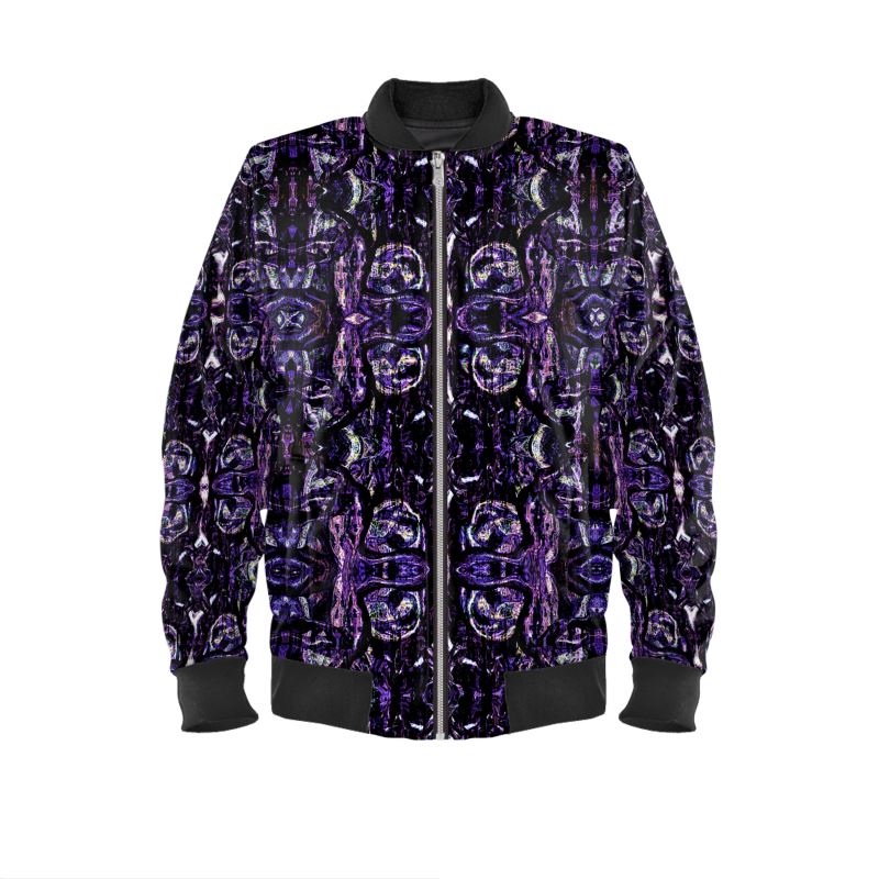 Reversible Silk Bomber Jacket (His/Virilis)(Pure Candy Purple Logo@Alchemic) RJSTHs2025 RJS