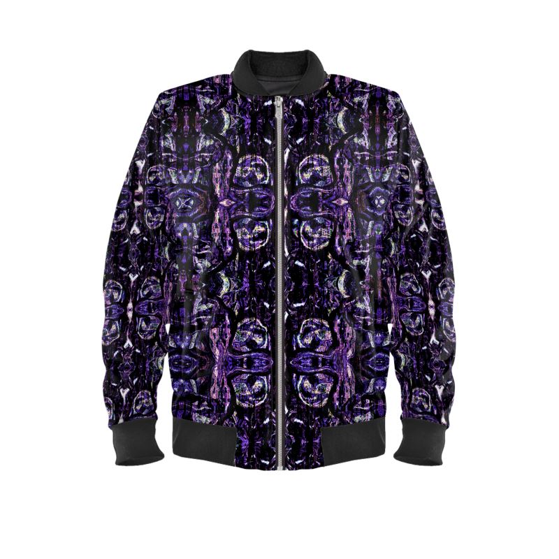 Reversible Silk Bomber Jacket (His/Virilis)(Pure Candy Purple Logo@Alchemic) RJSTHs2025 RJS