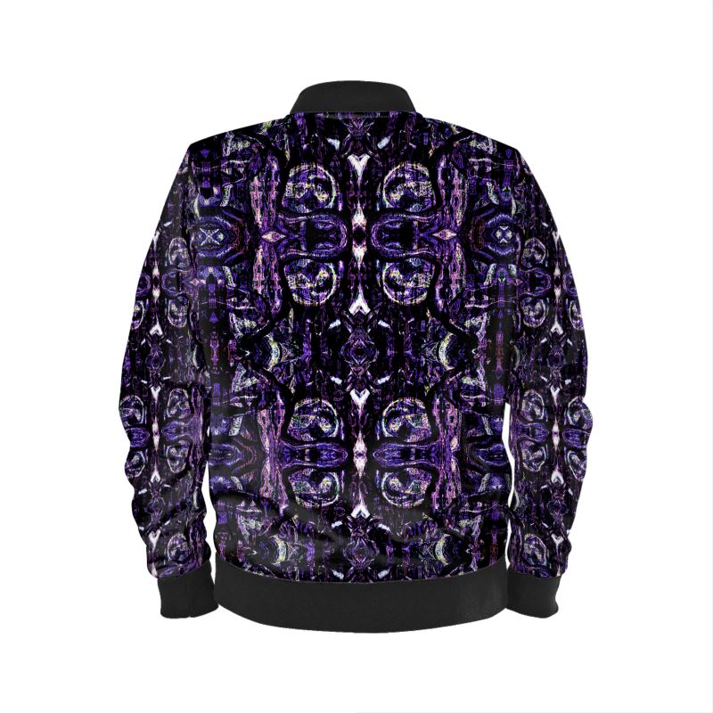 Reversible Silk Bomber Jacket (His/Virilis)(Pure Candy Purple Logo@Alchemic) RJSTHs2025 RJS