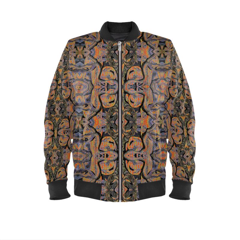 Reversible Silk Bomber Jacket (His/Virilis)(Pure Candy Orange Logo@Alchemic) RJSTHs2025 RJS