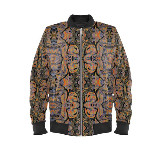 Reversible Silk Bomber Jacket (His/Virilis)(Pure Candy Orange Logo@Alchemic) RJSTHs2025 RJS