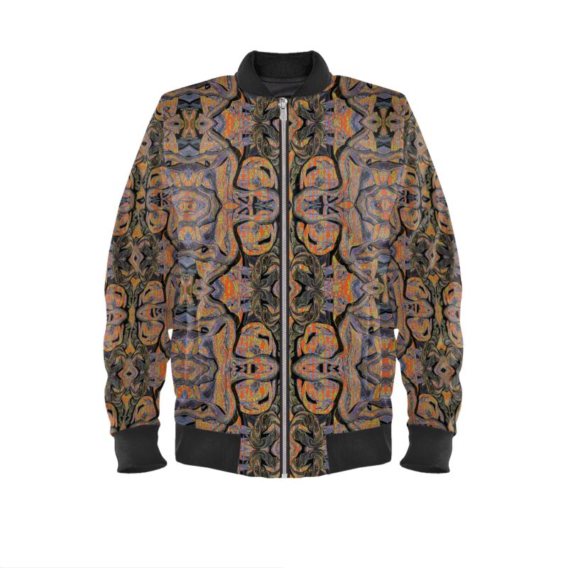 Reversible Silk Bomber Jacket (His/Virilis)(Pure Candy Orange Logo@Alchemic) RJSTHs2025 RJS