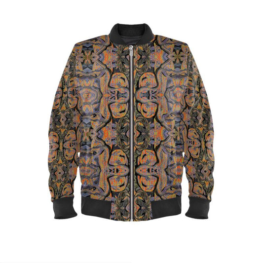 Reversible Silk Bomber Jacket (His/Virilis)(Pure Candy Orange Logo@Alchemic) RJSTHs2025 RJS