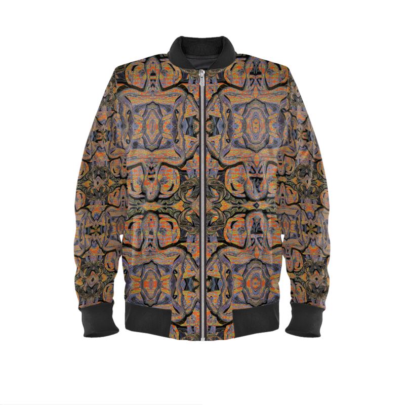 Reversible Silk Bomber Jacket (His/Virilis)(Pure Candy Orange Logo@Alchemic) RJSTHs2025 RJS