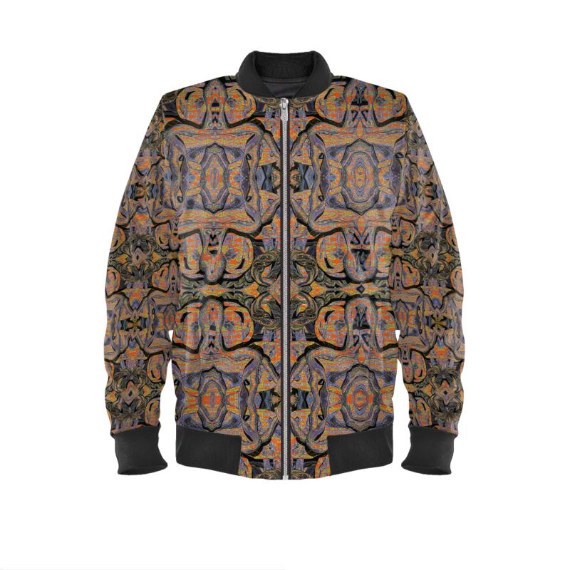 Reversible Silk Bomber Jacket (His/Virilis)(Pure Candy Orange Logo@Alchemic) RJSTHs2025 RJS