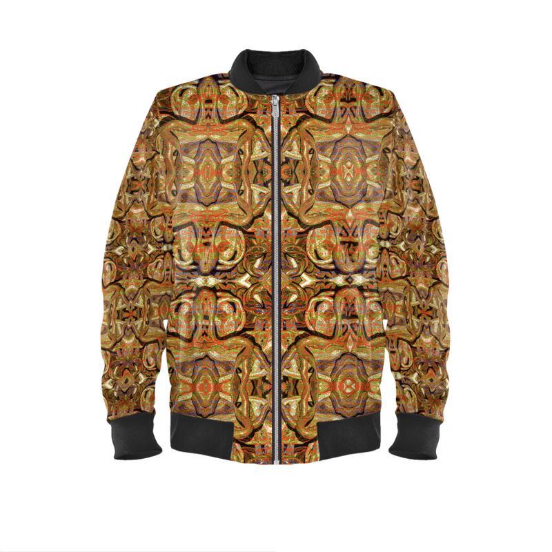 Reversible Silk Bomber Jacket (His/Virilis)(Pure Candy Orange Logo@Alchemic) RJSTHs2025 RJS