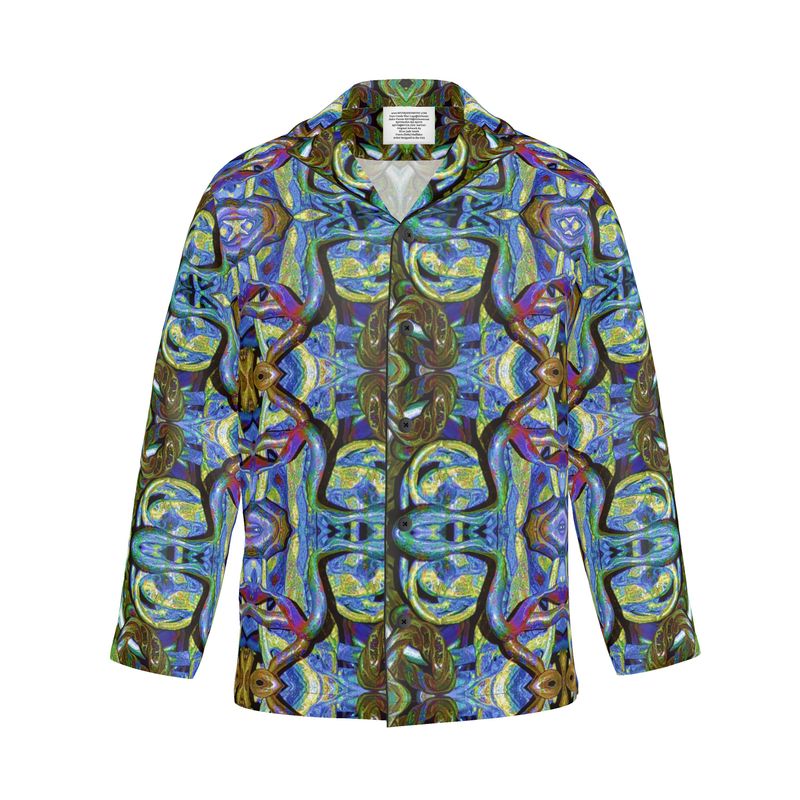 Luxury Pajama Shirt (His/Virilis)(Pure Candy Blue Logo@Alchemic) RJSTHw2025 RJS