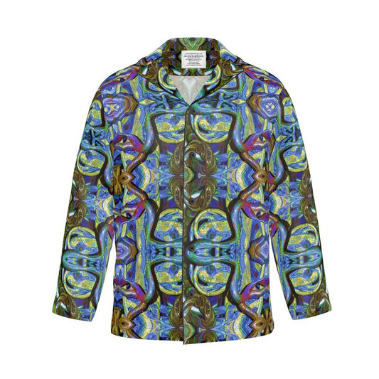 Luxury Pajama Shirt (His/Virilis)(Pure Candy Blue Logo@Alchemic) RJSTHw2025 RJS