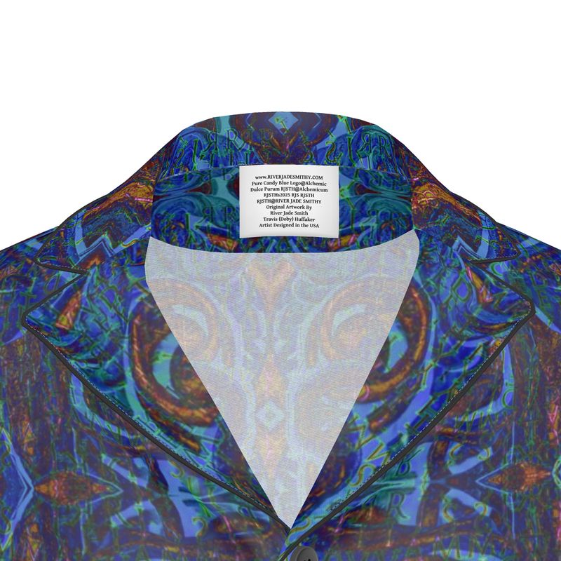 Luxury Pajama Shirt (His/Virilis)(Pure Candy Blue Logo@Alchemic) RJSTHw2025 RJS