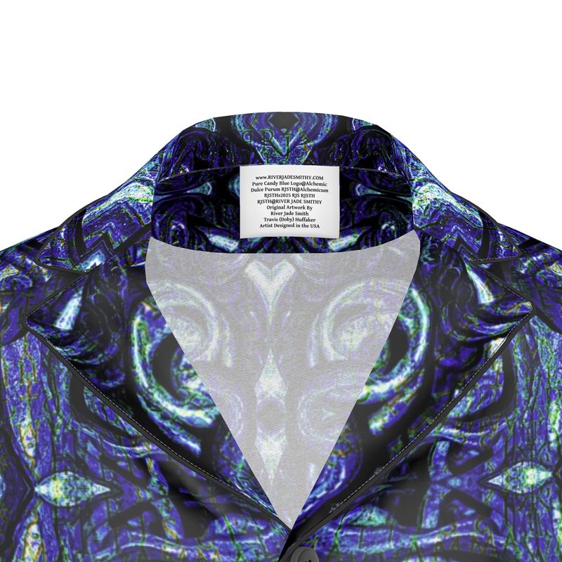 Luxury Pajama Shirt (His/Virilis)(Pure Candy Blue Logo@Alchemic) RJSTHw2025 RJS
