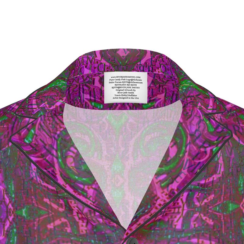 Luxury Pajama Shirt (His/Virilis)(Pure Candy Pink Logo@Alchemic) RJSTHw2025 RJS