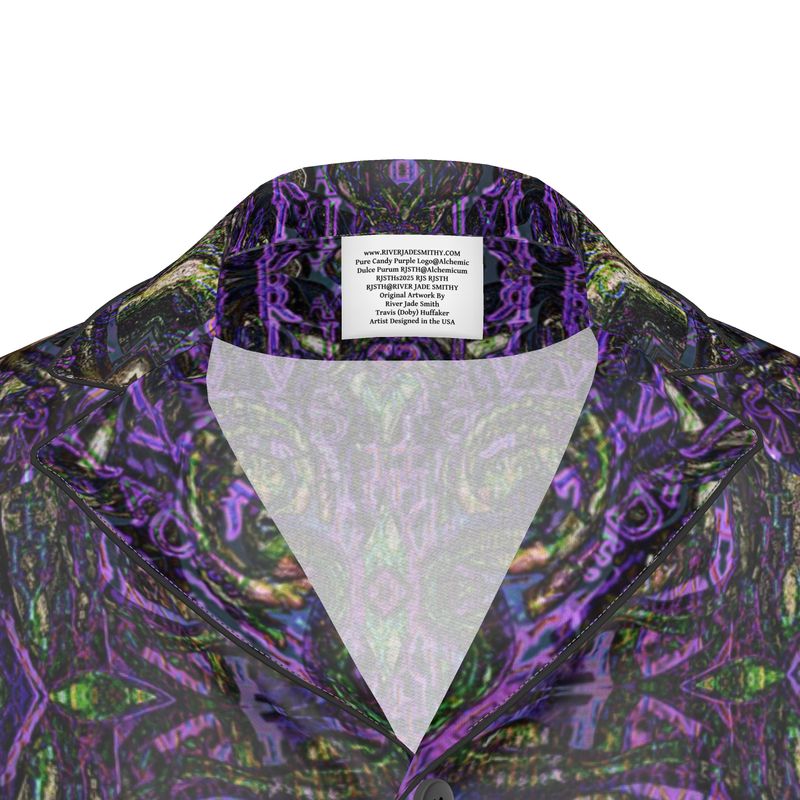 Luxury Pajama Shirt (His/Virilis)(Pure Candy Purple Logo@Alchemic) RJSTHw2025 RJS