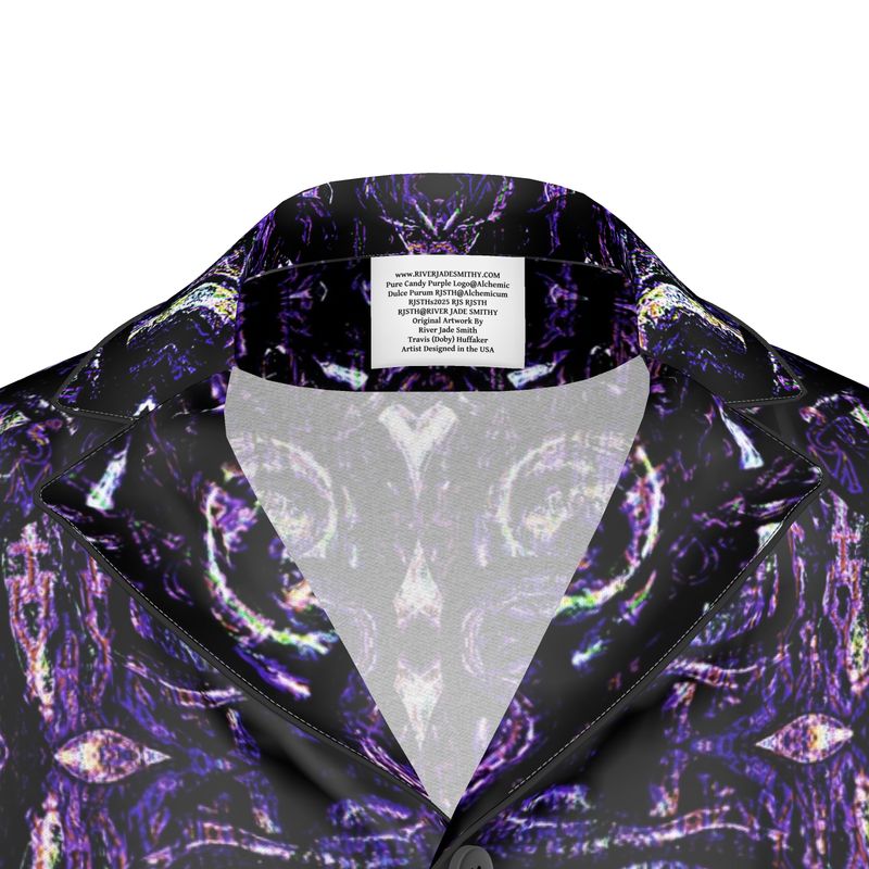 Luxury Pajama Shirt (His/Virilis)(Pure Candy Purple Logo@Alchemic) RJSTHw2025 RJS