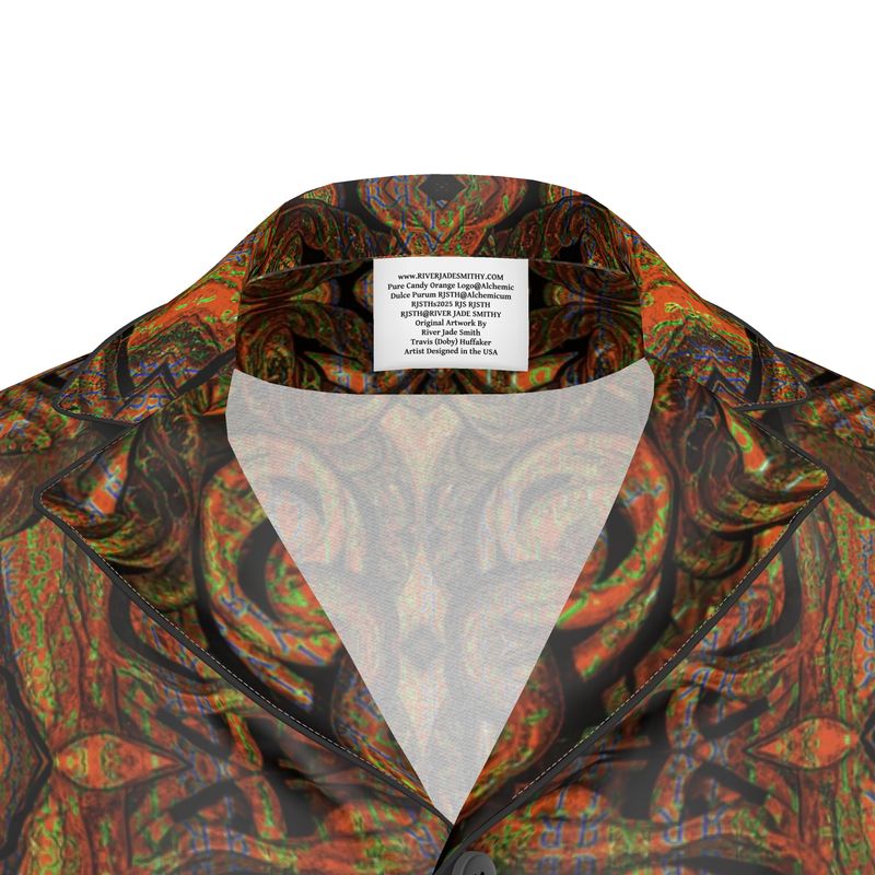 Luxury Pajama Shirt (His/Virilis)(Pure Candy Orange Logo@Alchemic) RJSTHw2025 RJS