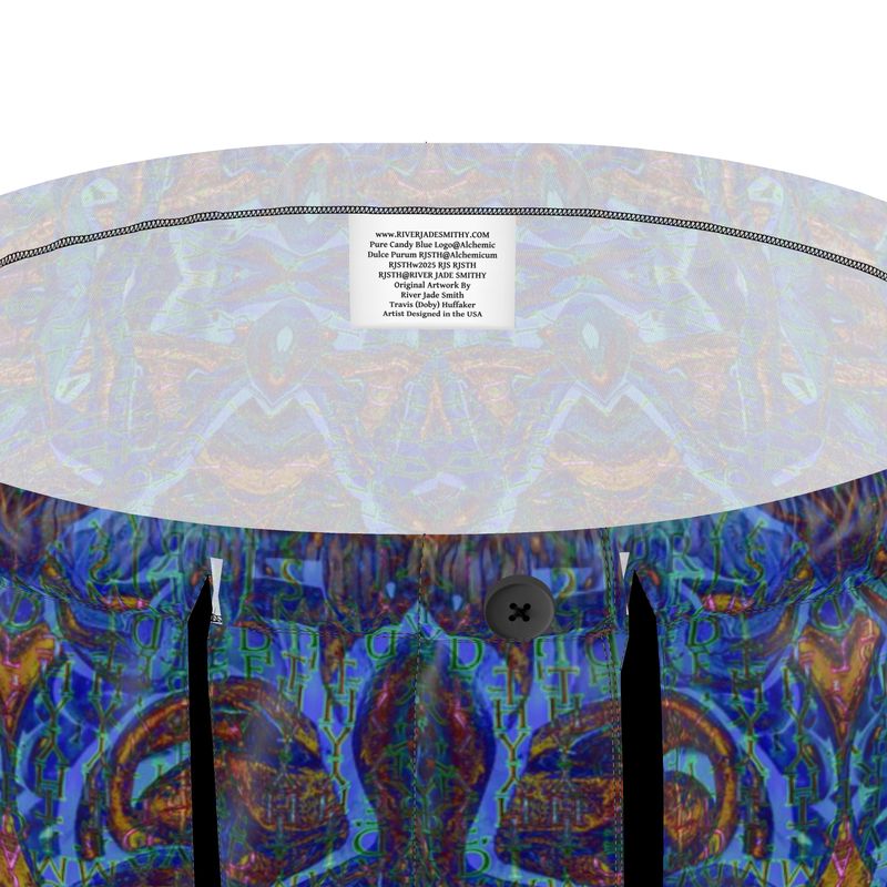 Luxury Pajama Shorts (His/Virilis)(Pure Candy Blue Logo@Alchemic) RJSTHw2025 RJS