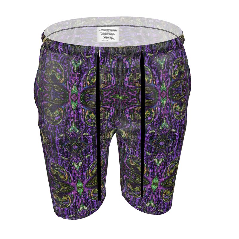 Luxury Pajama Shorts (His/Virilis)(Pure Candy Purple Logo@Alchemic) RJSTHw2025 RJS