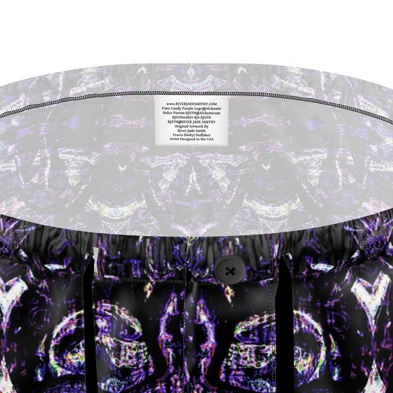 Luxury Pajama Shorts (His/Virilis)(Pure Candy Purple Logo@Alchemic) RJSTHw2025 RJS