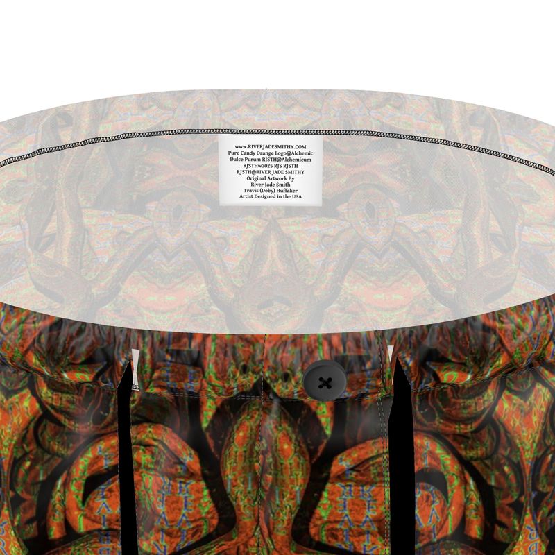 Luxury Pajama Shorts (His/Virilis)(Pure Candy Orange Logo@Alchemic) RJSTHw2025 RJS