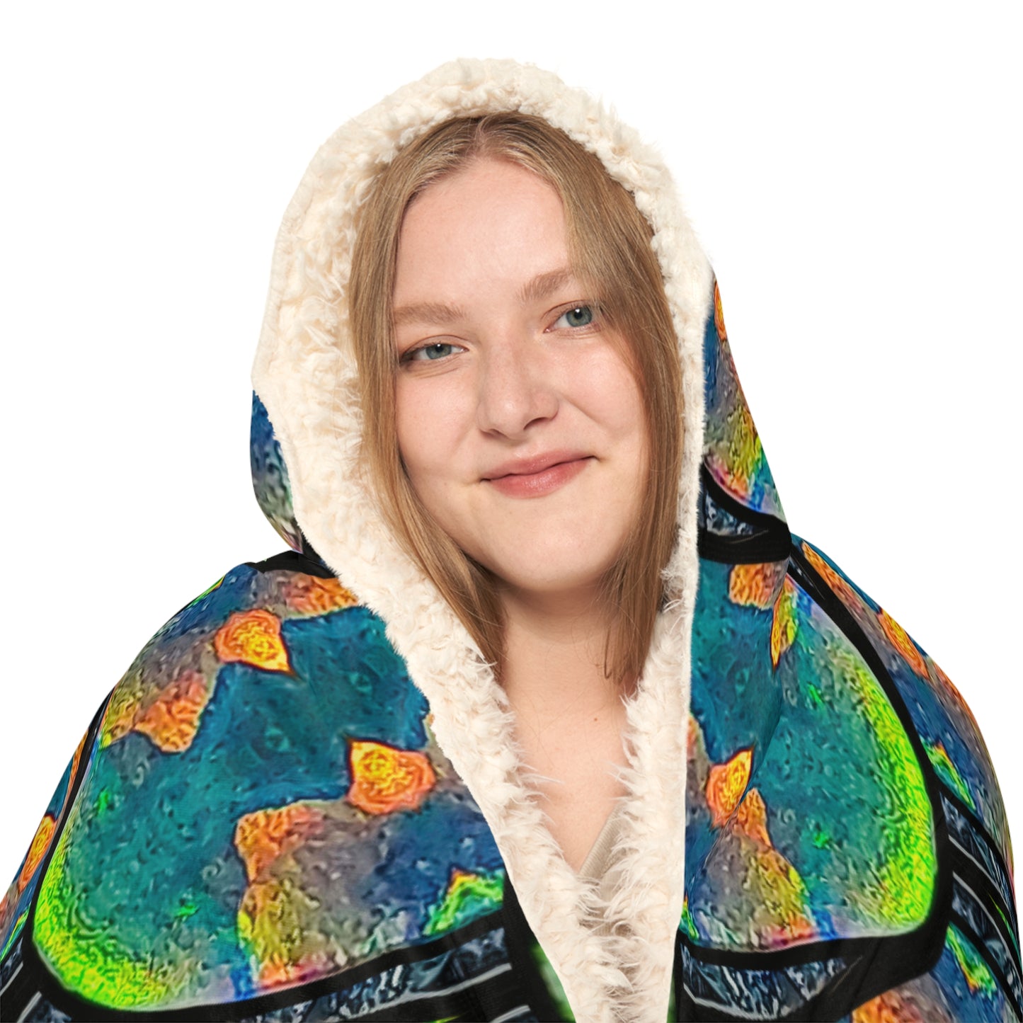 Hooded Snuggle Blanket (Opal Skies Cantus Primus) RJSTHs2024 RJS