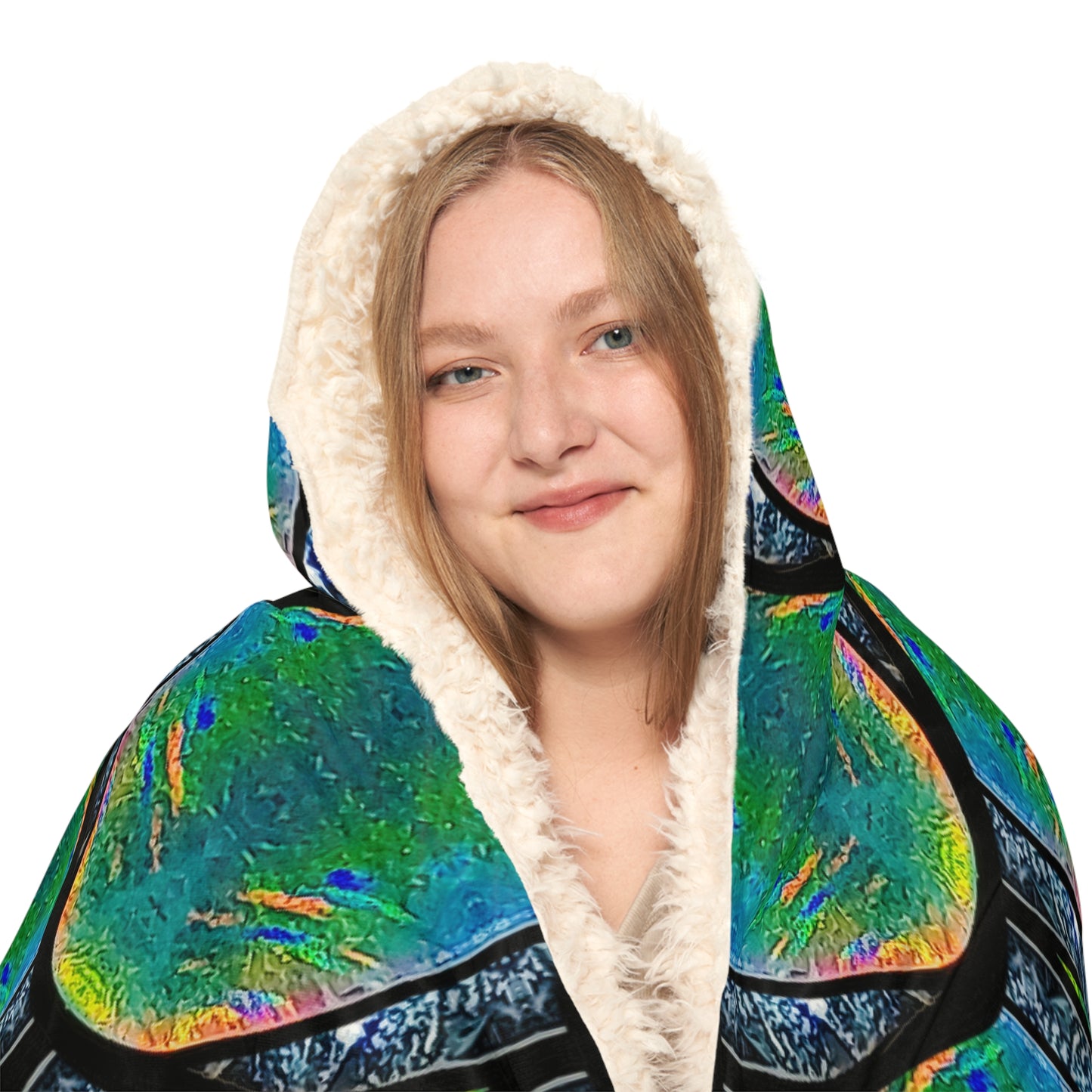 Hooded Snuggle Blanket (Opal Skies Cantus Primus) RJSTHs2024 RJS