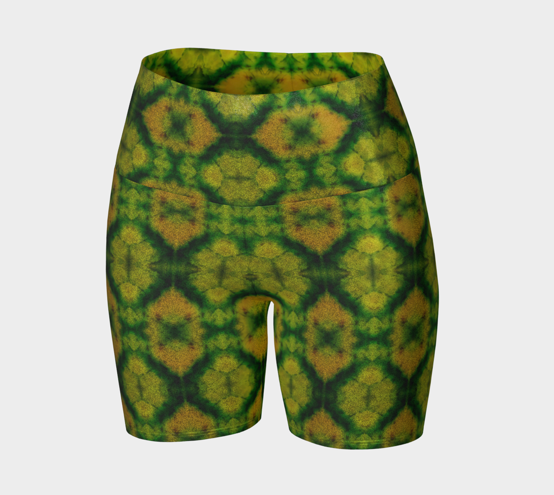 Glitter Yoga Shorts (Muliebris/Virilis)(Purely Jade Light) RJSTHs2024 RJS