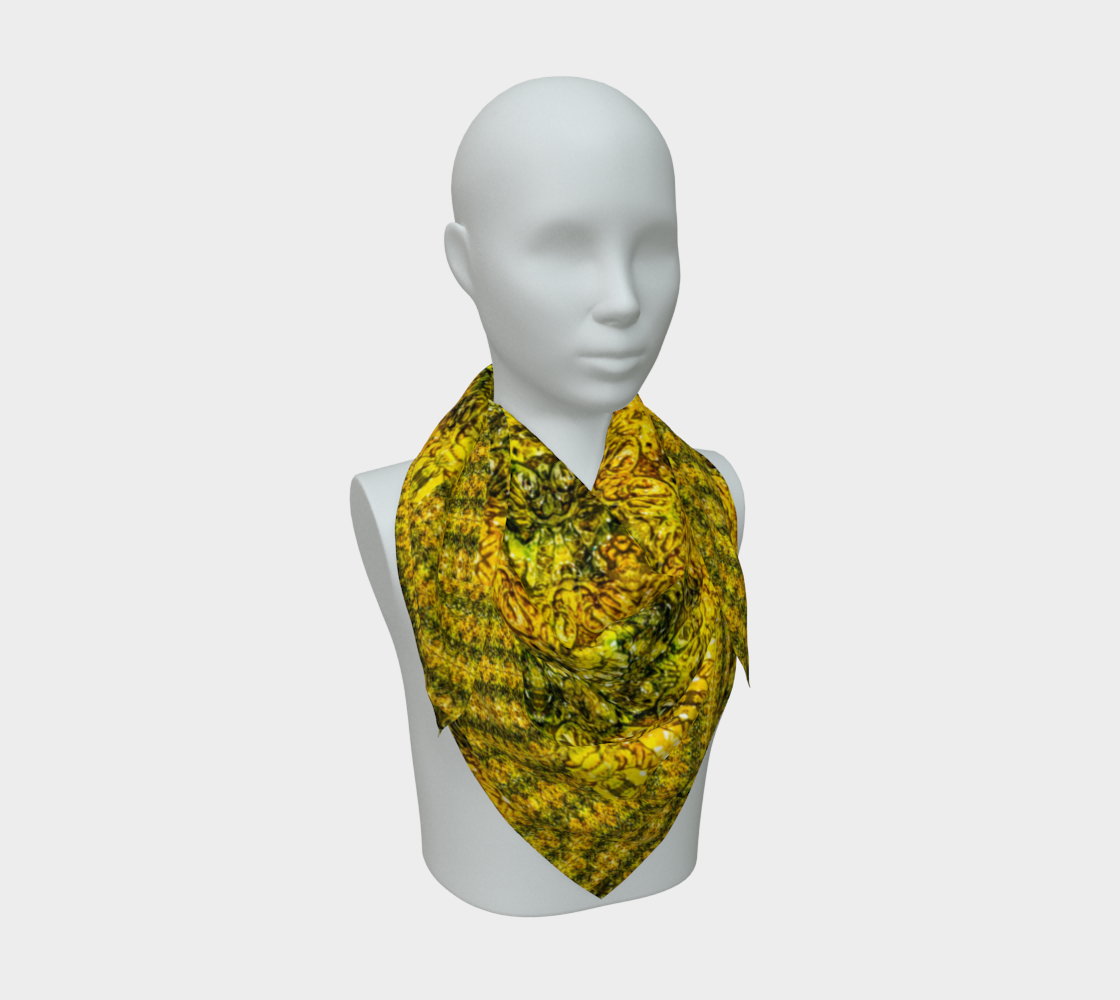 Silk Art Scarf (Vitta Serica Artis)(Dreams of Jade@Alchemic 8 of 15 Octo ex Quindecim) RJSTHW2026 RJS