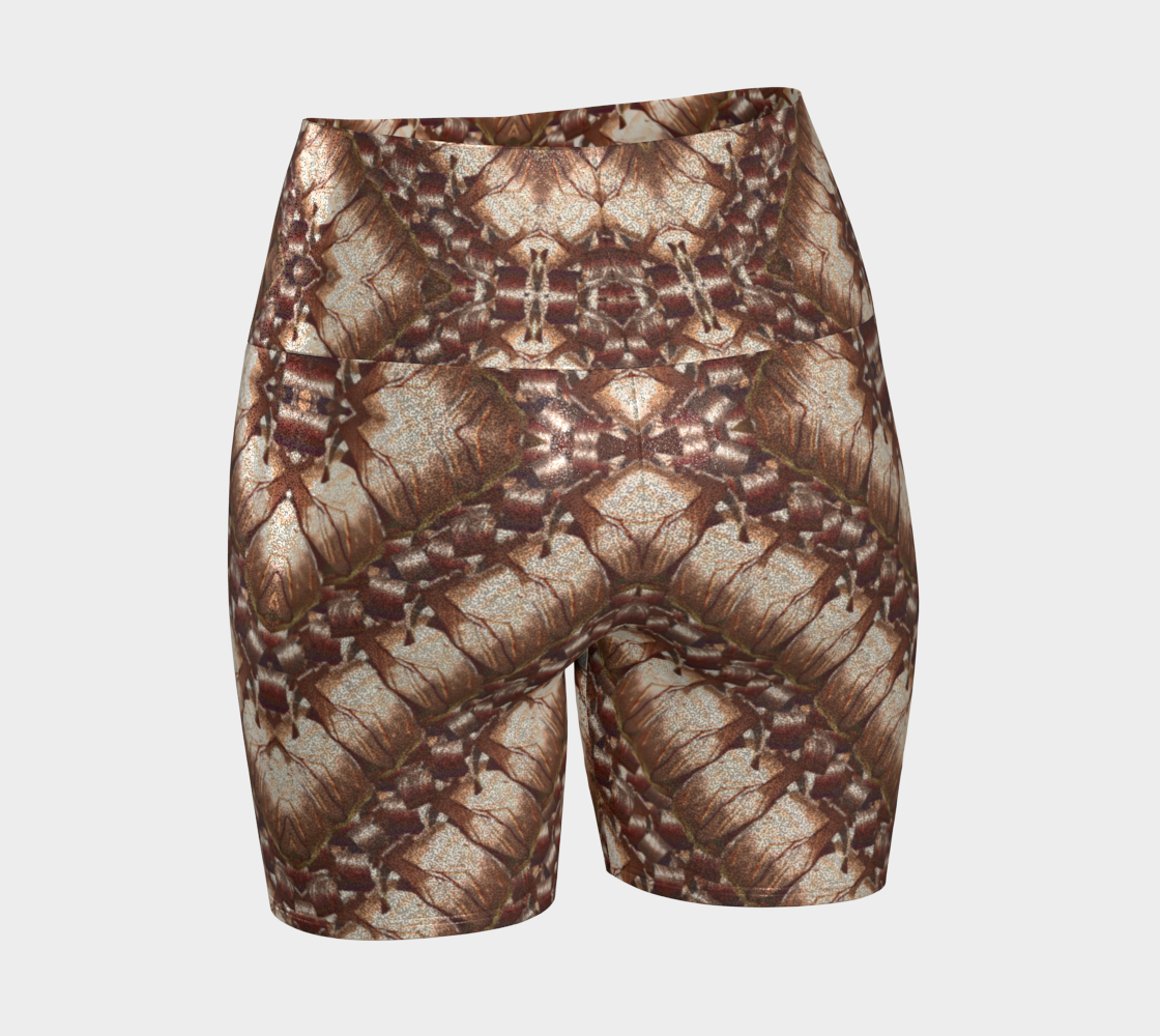 Glitter Yoga Shorts (Muliebris/Virilis)(Copper Workshop) RJSTHW2024 RJS