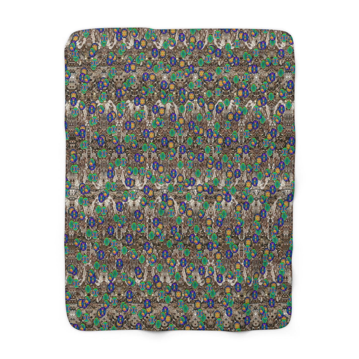 Caeli Opali Cantus Primus Sherpa Fleece Blanket (Samhain Dream Thaw 3 of 15 Tres ex Quindecim) RJSTHS2025 RJS