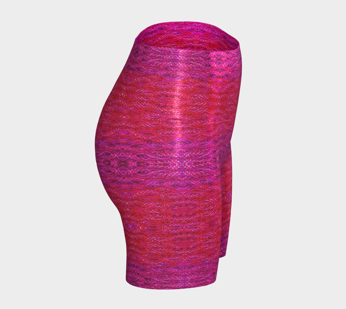 Glitter Yoga Shorts (Muliebris/Virilis)(Grail Hearth Core Pink Logo@Alchemic) RJSTHW2024 RJS