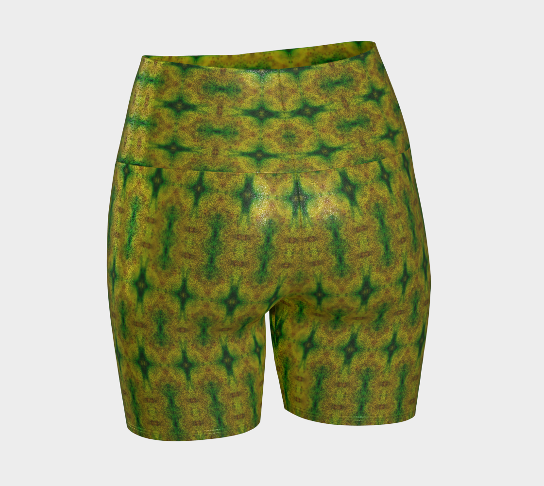 Glitter Yoga Shorts (Muliebris/Virilis)(Purely Jade Light) RJSTHs2024 RJS