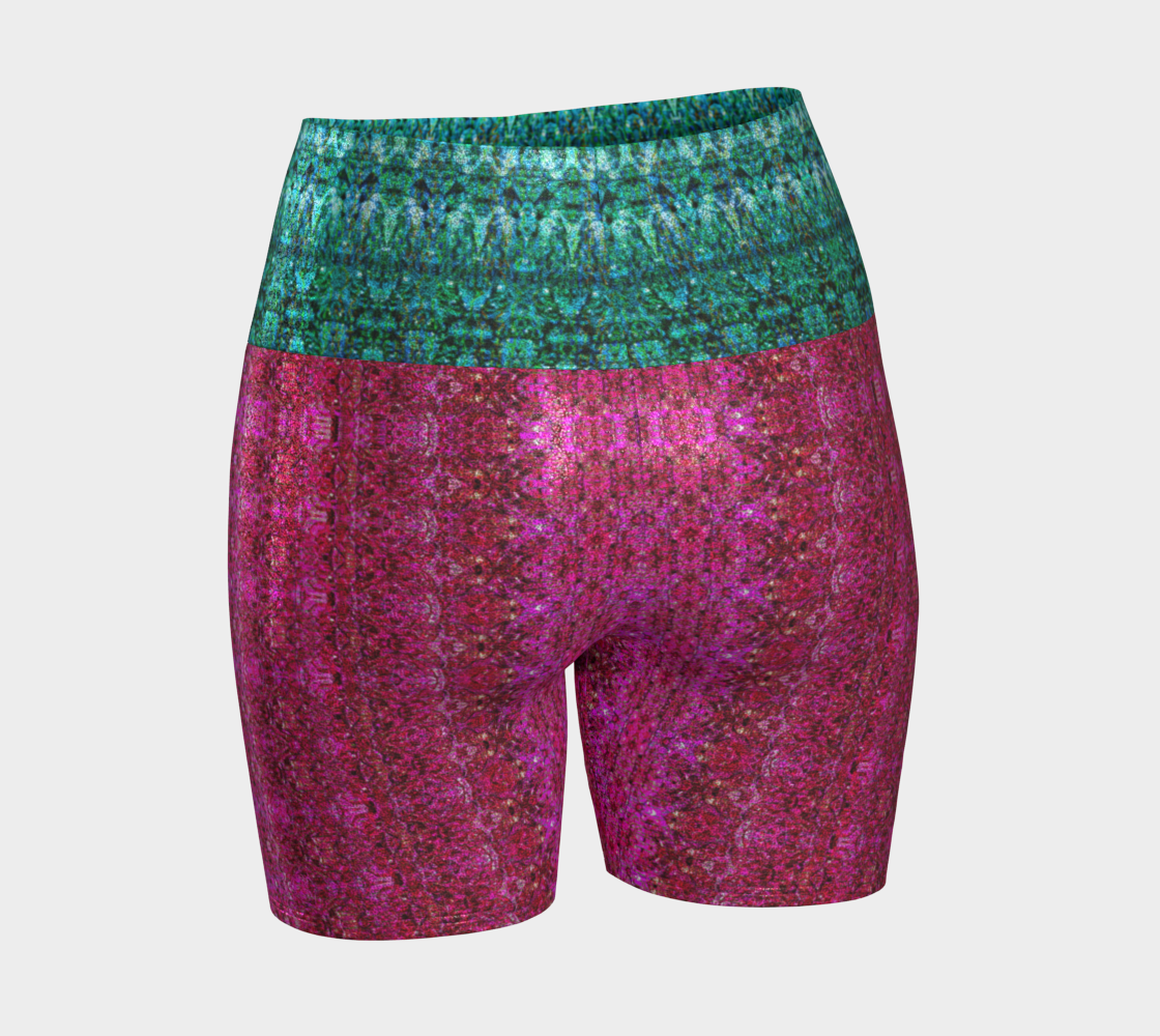 Glitter Yoga Shorts (Muliebris/Virilis)(Samhain Dream Thaw 12/13 & Blue/Pink Logo@Alchemic) RJSTHs2024 RJS