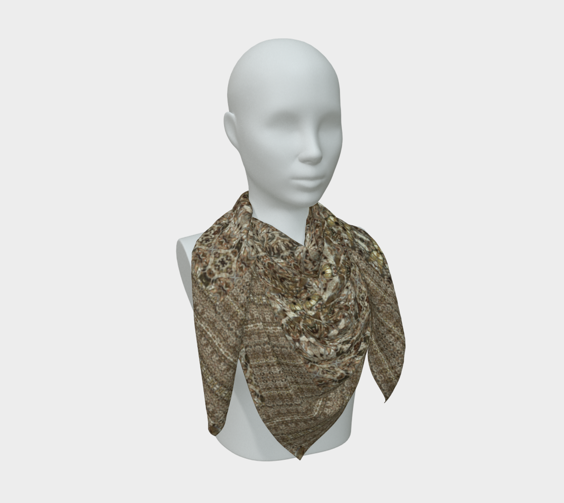 Silk Art Scarf (Vitta Serica Artis)(Samhain Dream Thaw 2 of 15 Duo ex Quindecim) RJSTHW2026 RJS