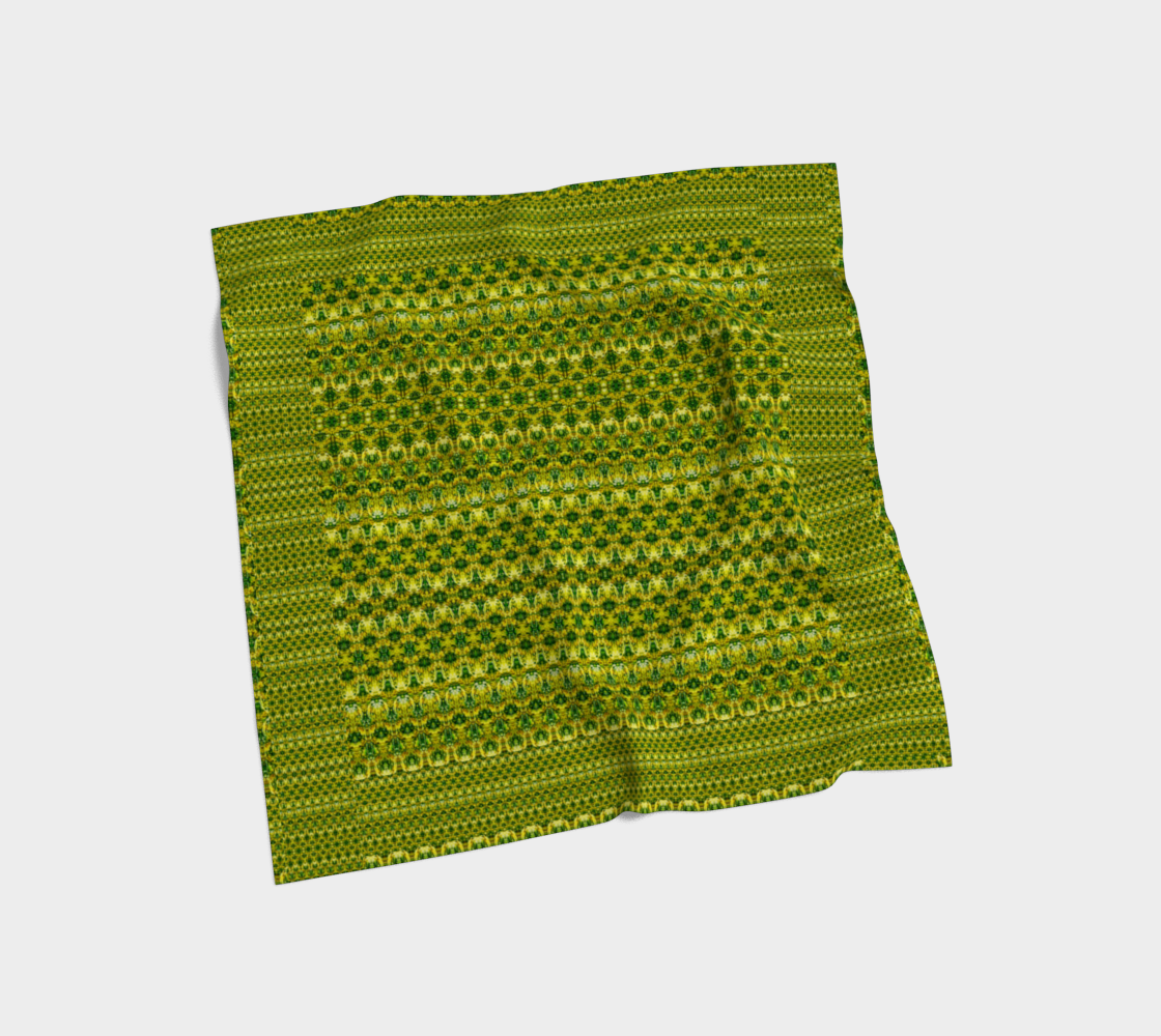Silk Art Scarf (Vitta Serica Artis)(Dreams of Jade@Alchemic 4 of 15 Quattuor ex Quindecim) RJSTHW2026 RJS
