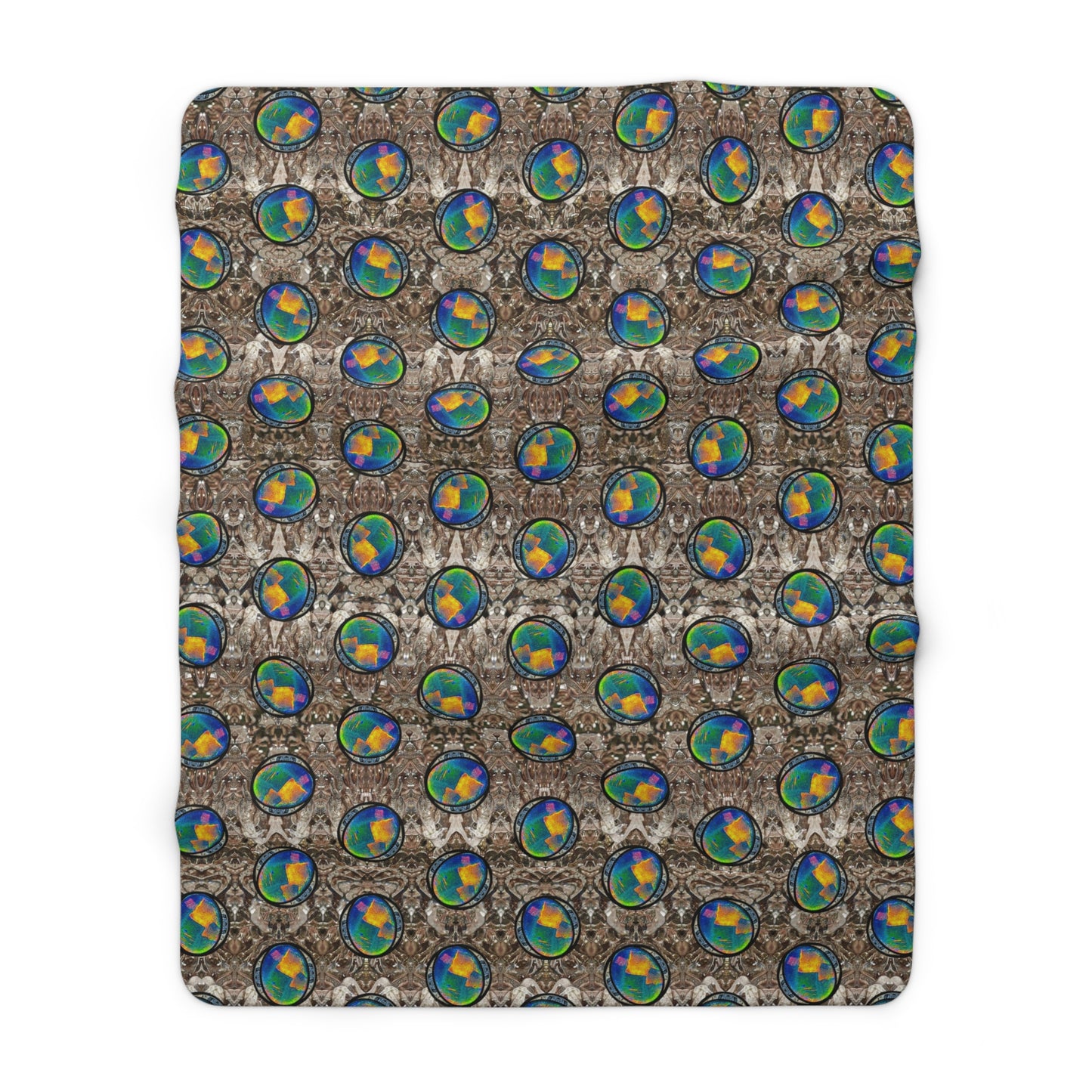 Caeli Opali Cantus Primus Sherpa Fleece Blanket (Samhain Dream Thaw 12 of15 Duodecim ex Quindecim) RJSTHS2025 RJS