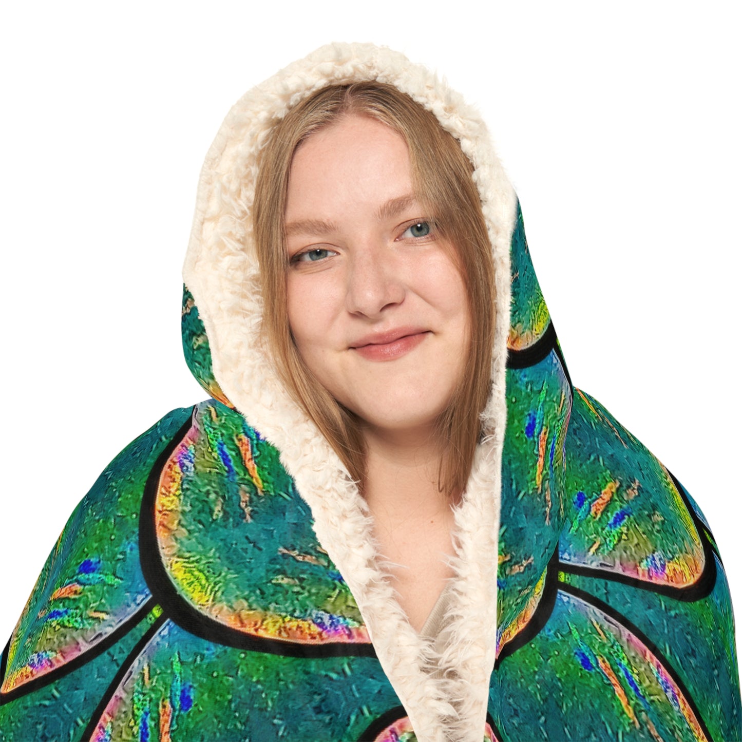 Hooded Snuggle Blanket (Opal Skies Cantus Primus) RJSTHs2024 RJS