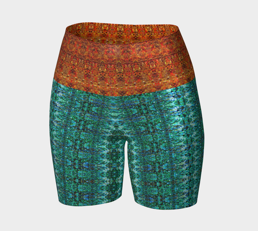 Glitter Yoga Shorts (Muliebris/Virilis)(Samhain Dream Thaw 15/12 & Orange/Blue Logo@Alchemic) RJSTHs2024 RJS