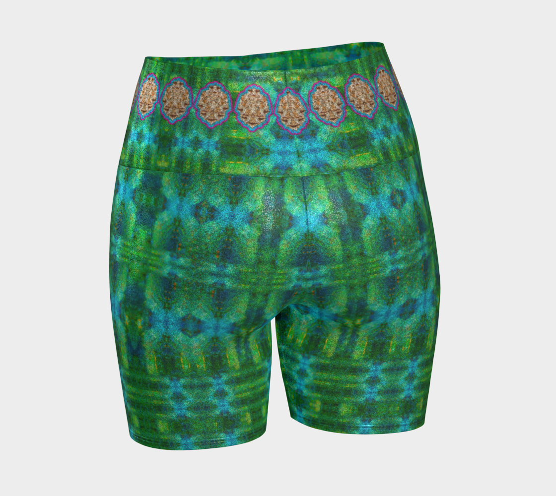 Glitter Yoga Shorts (Muliebris/Virilis)(Chrysalis Cohort) RJSTH@Fabric#11 RJSTHs2024 RJS