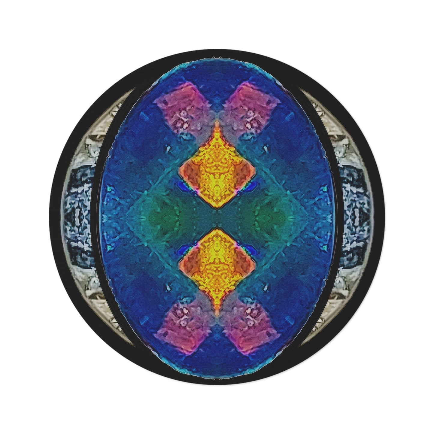 Circular Rug (Opal Skies Cantus Primus) RJSTHs2025 RJS