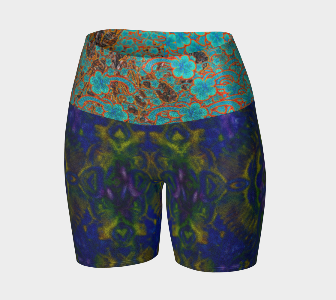 Glitter Yoga Shorts (Muliebris/Virilis)(Twelfth Windsong Flower Pure Candy@Alchemic RJSTHs2024 RJS