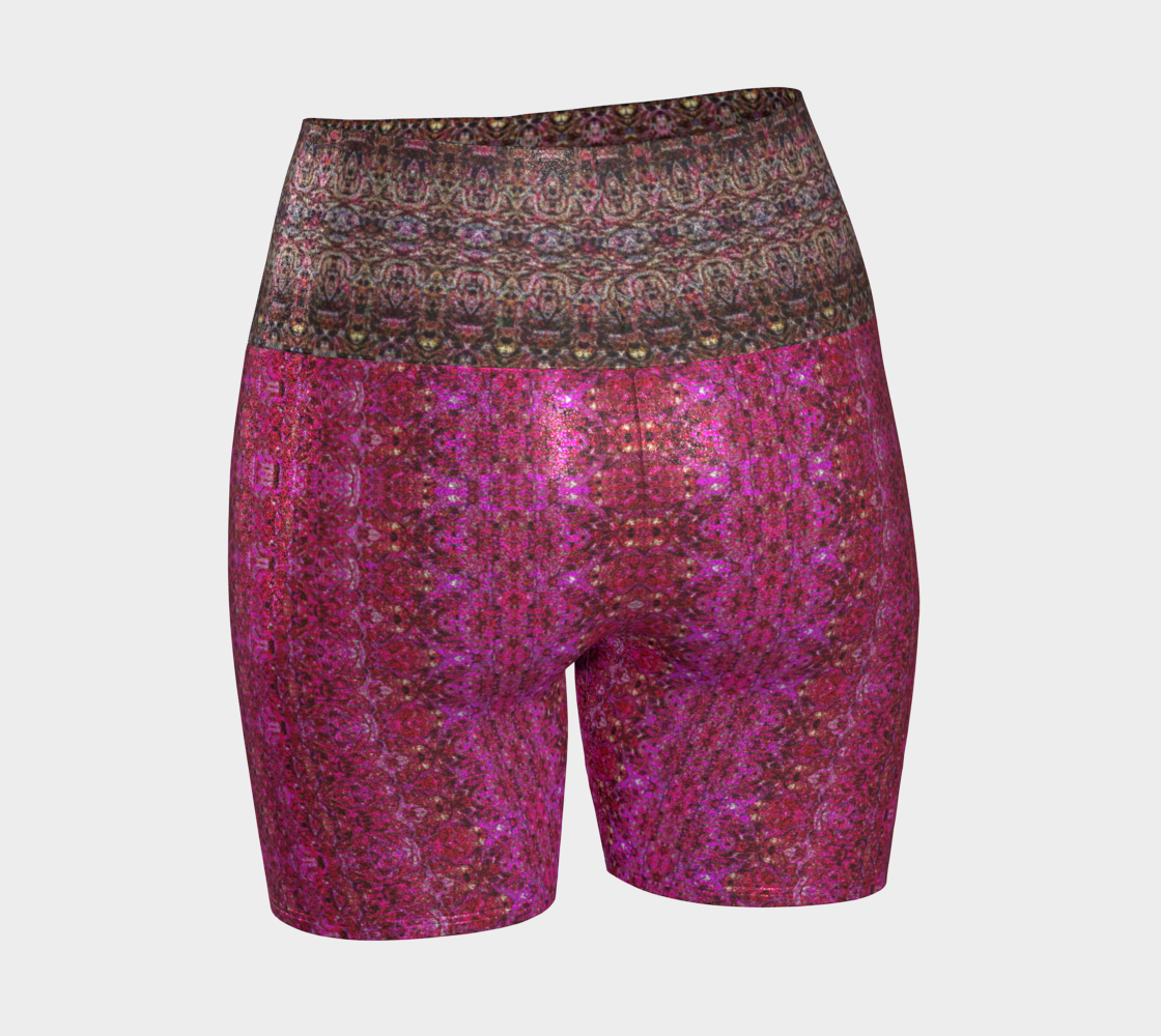 Glitter Yoga Shorts (Muliebris/Virilis)(Samhain Dream Thaw 14/13 & Purple/Pink Logo@Alchemic) RJSTHs2024 RJS