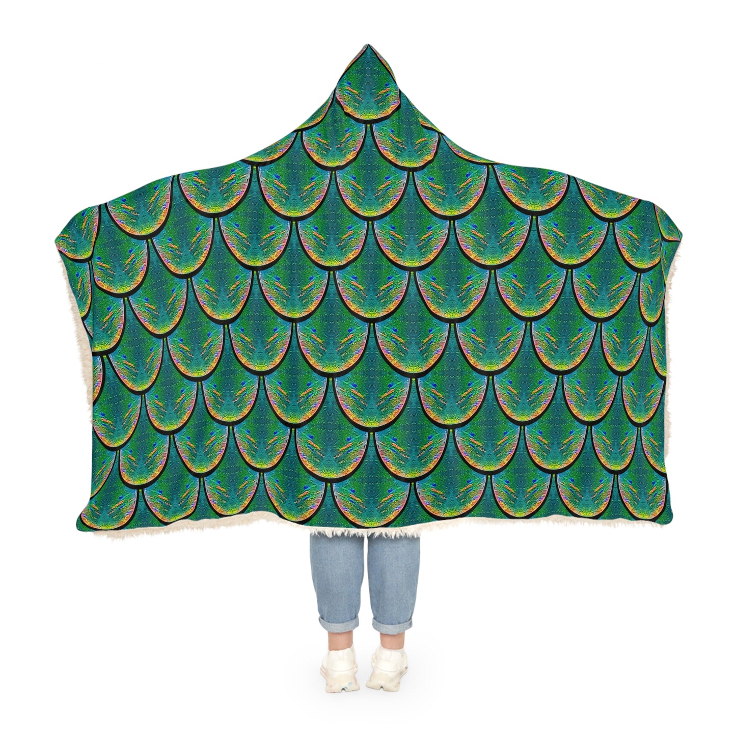 Hooded Snuggle Blanket (Opal Skies Cantus Primus) RJSTHs2024 RJS