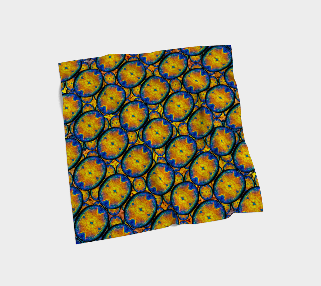 Silk Art Scarf (Vitta Serica Artis)(Opal Skies Cantus Primus) RJSTHW2026 RJS