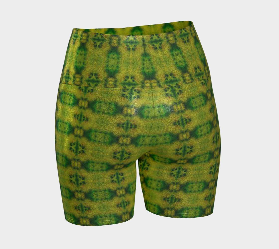 Glitter Yoga Shorts (Muliebris/Virilis)(Purely Jade Light) RJSTHs2024 RJS