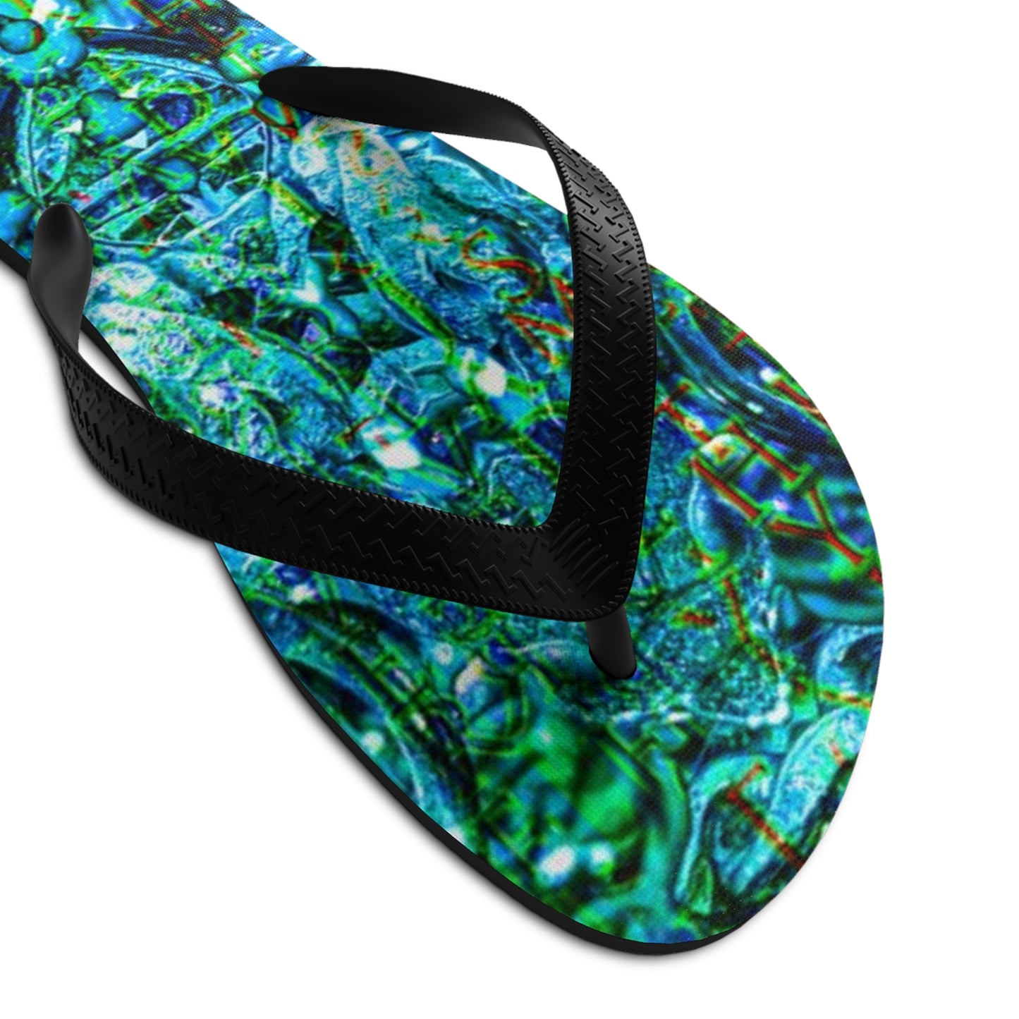 Flip-Flops (Unisex)(Samhain Dream Thaw 12 & Blue Logo@Alchemic) RJSTHs2023 RJS