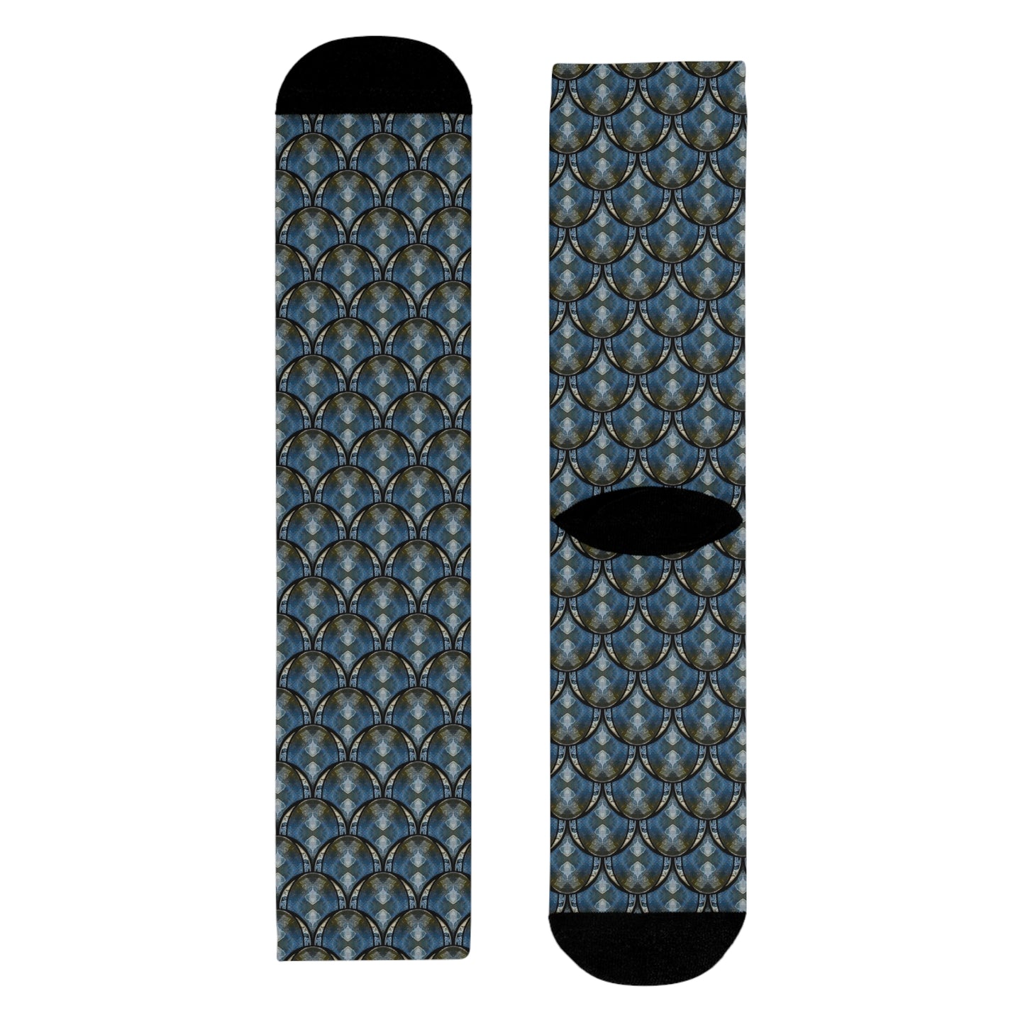 Long Crew Socks (Muliebris/Virilis)(Opal Skies Cantus Primus "Lūminōsitās") RJSTHs2024 RJS