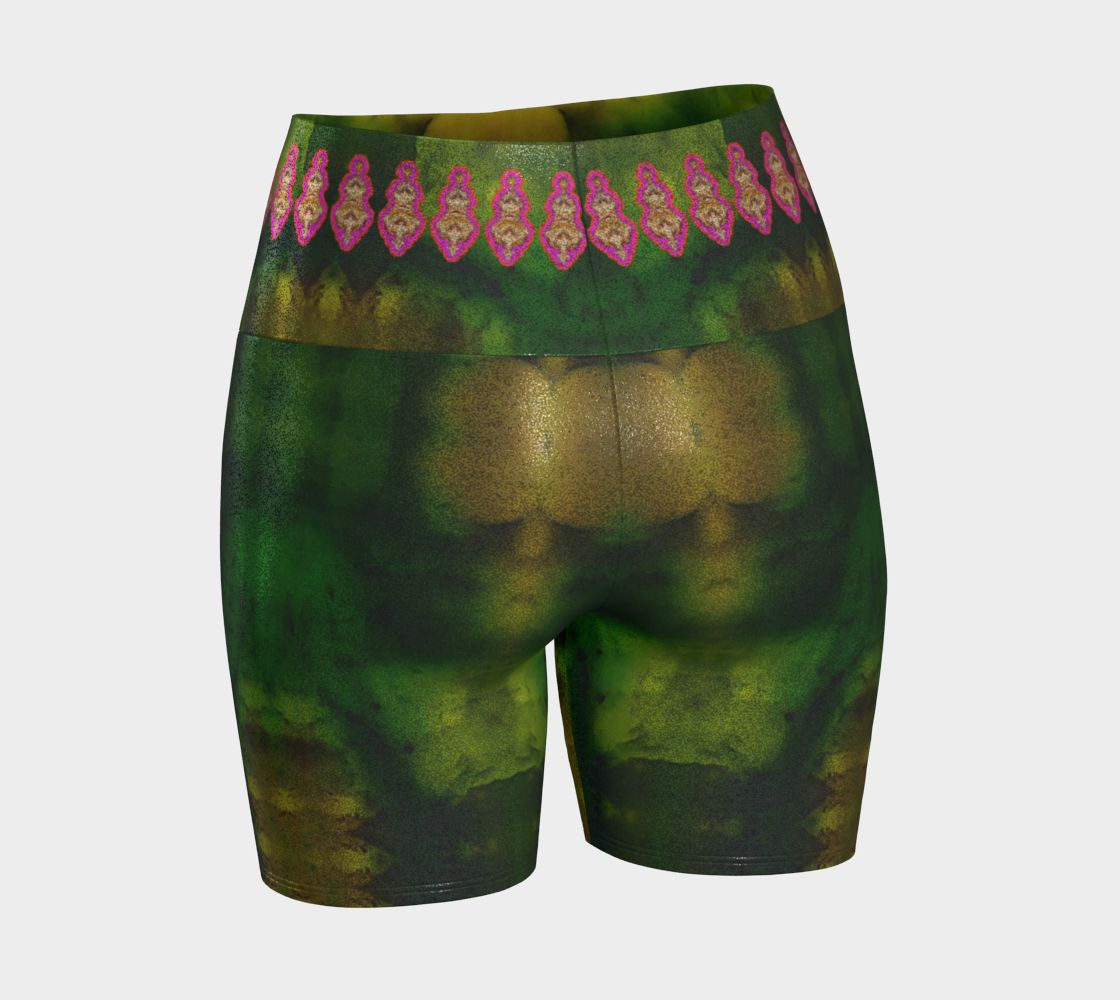 Glitter Yoga Shorts (Muliebris/Virilis)(Chrysalis Cohort) RJSTH@Fabric#7 RJSTHs2024 RJS