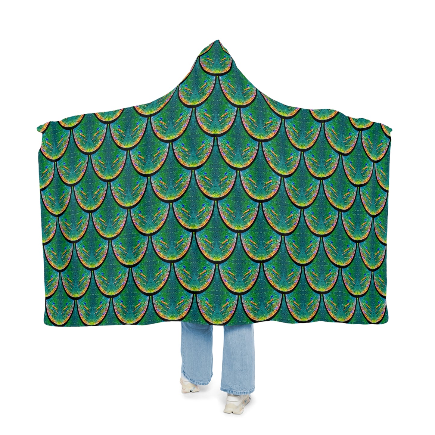 Hooded Snuggle Blanket (Opal Skies Cantus Primus) RJSTHs2024 RJS